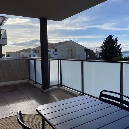T2 Avec Terrasse Et Parking, Vue Sur L'etang De Thau - Fr-1-553-296 شقة